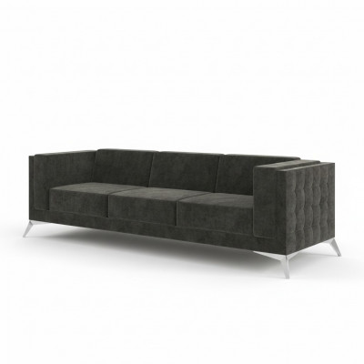 Canapé design 3 places Chesterfield Canapé rembourré Canapés Canapé design Trois places nouveau