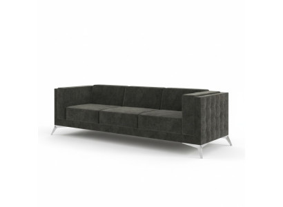 Canapé design 3 places Chesterfield Canapé rembourré Canapés Canapé design Trois places nouveau