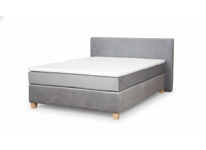 Lit Boxspring Boîte Fonction Hôtel Double Ensemble Complet Surmatelas Matelas