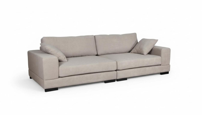 Canapé 4 places en tissu Canapés de luxe Designer Canapé Canapés grand Rembourrage Lümmel 274cm