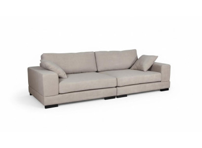 Canapé 4 places en tissu Canapés de luxe Designer Canapé Canapés grand Rembourrage Lümmel 274cm