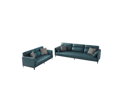 Canapé 3 places, canapé en cuir, canapé, suite pour salon, design moderne, siège