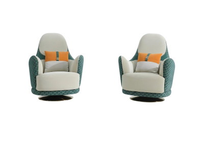 Fauteuil Design Canapé Sofa Relax Cuir Salon Luxe TV Rembourrage Siège Club