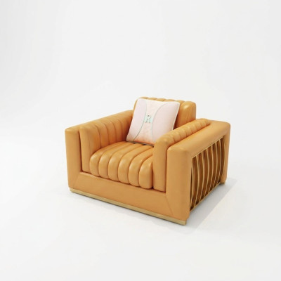 Fauteuil Design Canapé Canapé Relax Cuir Salon Luxe TV Club Siège Rembourrage