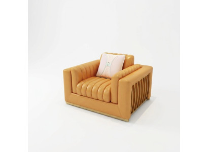 Fauteuil Design Canapé Canapé Relax Cuir Salon Luxe TV Club Siège Rembourrage