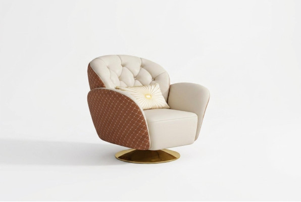 Salon de luxe TV Club Rembourrage Fauteuil Design Canapé Canapé en cuir Se détendre