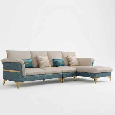 Canapé d'angle design L-forme Canapés modernes Canapé en cuir Canapé Canapé salon Canapé moderne