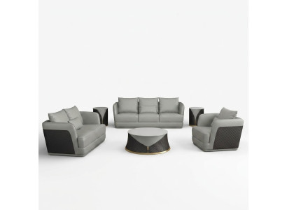 Set de canapé design Siège rembourré Canapé 321 ensembles Canapé en cuir Canapés rembourrés
