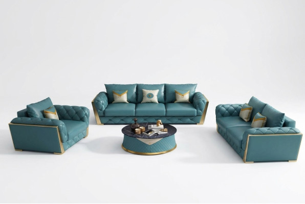 Canapé design trois places Canapé trois places Canapés Tissu de sofa Suite de canapés