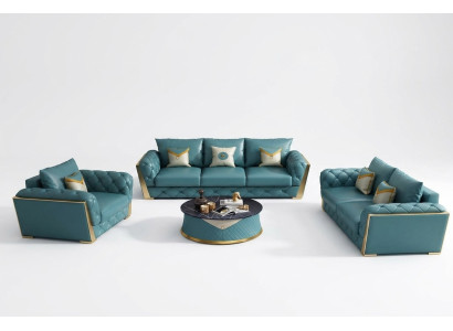 Canapé design trois places Canapé trois places Canapés Tissu de sofa Suite de canapés
