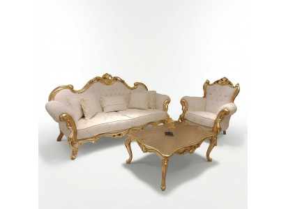 Canapé 3+3 places Chesterfield Luxe Canapé 2 pièces. Ensemble de canapés Meubles classiques neufs