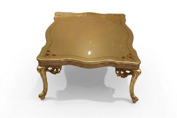 Table basse Table de salon Or Luxe Tables basses Table d'appoint Table de canapé nouveau