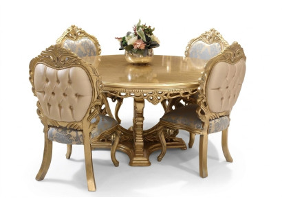 Ensemble de salle à manger 7 pièces. Table à manger + 6x chaises designer Ensemble de chaises en bois Mobilier neuf
