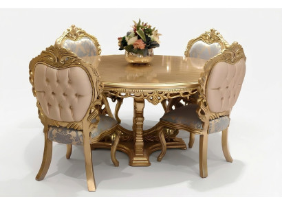 Suite 6 chaises ensemble Salle à manger Designer Chaise en bois Style antique Chaises de luxe nouvelles