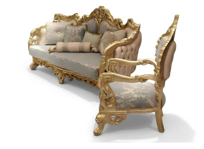 Ensemble de canapés classiques 3+3+Fauteuil relax Chesterfield Fauteuil canapé mobilier nouveau