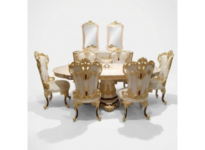 Table à manger Table en bois Groupe de tables Salle à manger Salon Suite en bois Tables de design