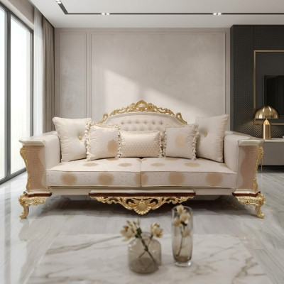 Canapé design trois places Canapés trois places tissu Chesterfield Canapé trois places tissu neuf
