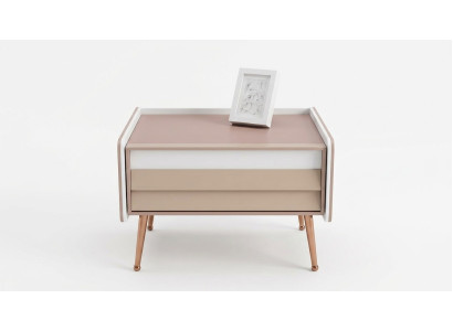 Table de chevet design Console Latérale Chambre de luxe Consoles Tables Bois