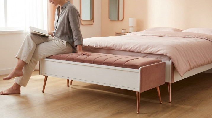 Tabouret de designer Tabouret Chaise longue Salon Moderne Banquette Tabouret Chambre d'enfants