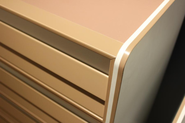 Commode moderne avec 2 tiroirs, Designer de meubles, Chambre enfant, neuf.