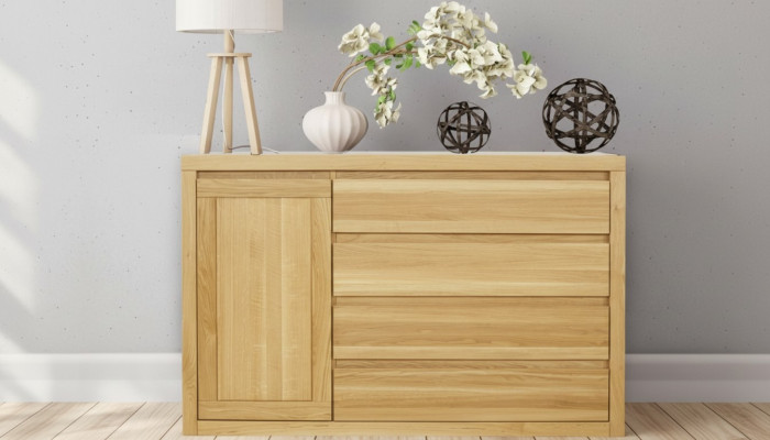 Commode Bois Design Armoire Buffet Tiroirs Armoires Commodes Buffet neuf