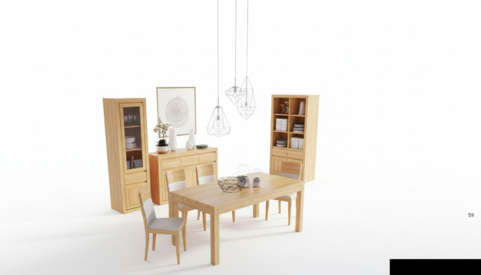 Salon Suite Groupe 8 pièces. Ensemble Commode 4 fauteuils Vitrine Buffet nouveau