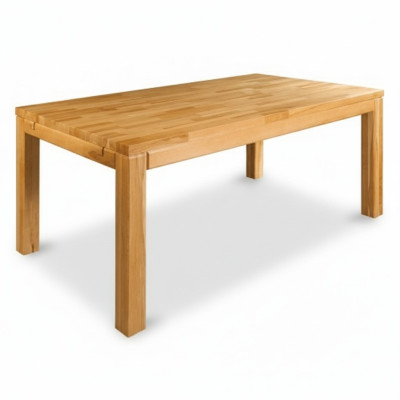 Table à manger en bois Table à manger Salon Table 140x90cm Tables à manger Solides en bois massif Tables