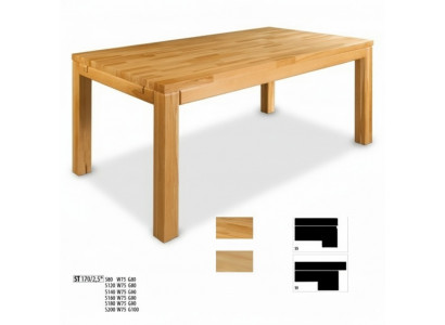 Table à manger Tables en bois Salle à manger Table en bois massif Tables à manger en vrai bois 80x80