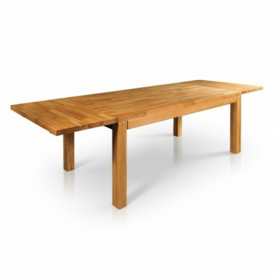 Salle à manger Table de réunion en bois massif fait main - Table à manger