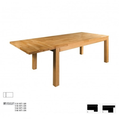 Table de conférence en bois naturel Bois massif - Table à manger Artisanale Salle à manger