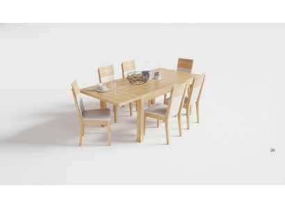 Table en bois de hêtre fait main Table à manger Table de conférence - Table de réunion