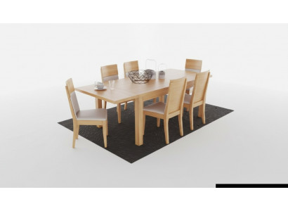 Table à manger En bois Tables Salon Salle à manger Table en bois massif 120x90cm Tables à manger massives