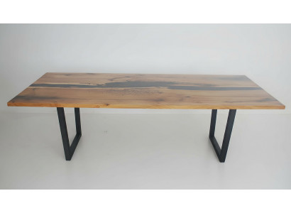 Table à manger Table en bois Table de salle à manger Salon Table 220x90 Tables à manger en bois massif