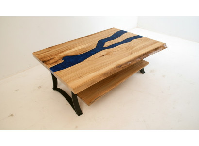 Table basse Table rivière Table en vrai bois Table en résine époxy Tables solides