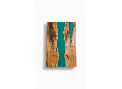 Table à manger Design Table Tables modernes Mer Océan Rivière Meubles 200x90 Résine époxy