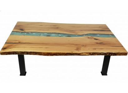 Table d'appoint Table basse Meubles en époxy Table de designer en résine époxy Tables 120x70cm