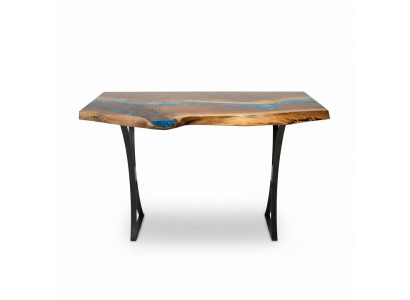 Table console Design Table Commode Faite à la main Tables en résine époxy
