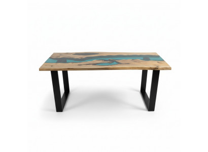 Résine époxy Consoles Table Tables de designer Mobilier de luxe Salon