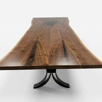Table à manger de luxe en bois massif Table de cuisine de designer Tables massives 1 mètre carré Prix