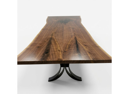 Table à manger de luxe en bois massif Table de cuisine de designer Tables massives 1 mètre carré Prix