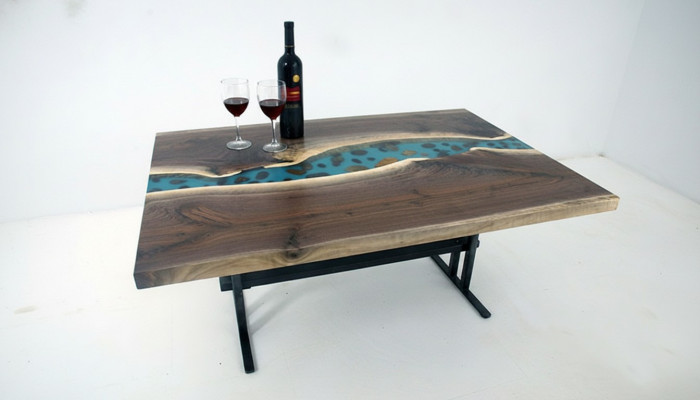 Table de designer artisanale Table basse en cascade Table d'appoint Table basse Table basse Prix