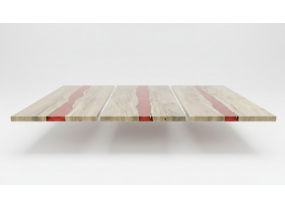 Résine époxy Table sur mesure en résine époxy Rivière en bois massif Prix 1m² Tables Résine