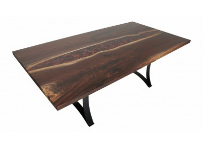 Table sur mesure Résine époxy Résine époxy Rivière bois Prix réel 1m² Tables