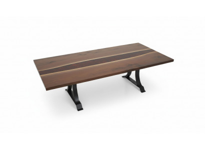 Table de salle à manger Table de réunion Table de cuisine en cascade Table en résine coulée époxy 1m² Prix