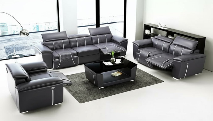 Ensemble de canapé 3 places 2 places 1 place Design Canapé Canapés Tissus Canapé Moderne Table Nouvelle