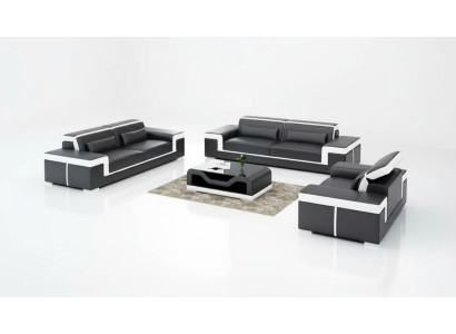 Ensemble de canapés design 3-2-1 places Ensemble Canapé Design Canapé Rembourré Luxe Canapés Neufs