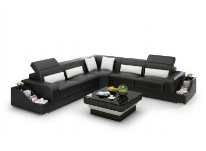 Canapés en cuir, design, salon, mobilier rembourré bon marché, ensemble de sièges, nouveau canapé
