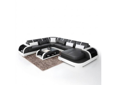 Suite d'angle Canapé d'angle Rembourrage Canapé d'angle Moderne Salon Canapé Sofa