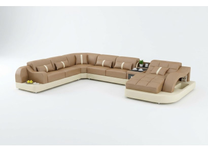 Canapé design Ensemble complet Suite Tapisserie Canapé d'angle Canapé d'angle Canapé Bahut