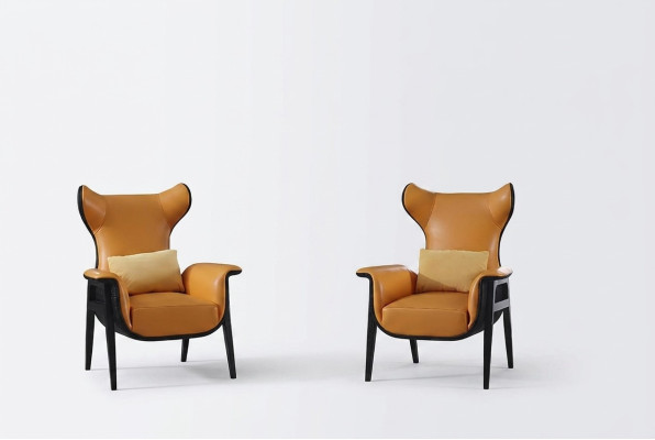 Chaise rembourrée moderne Relax Ears Sofa Couch Club Designer.